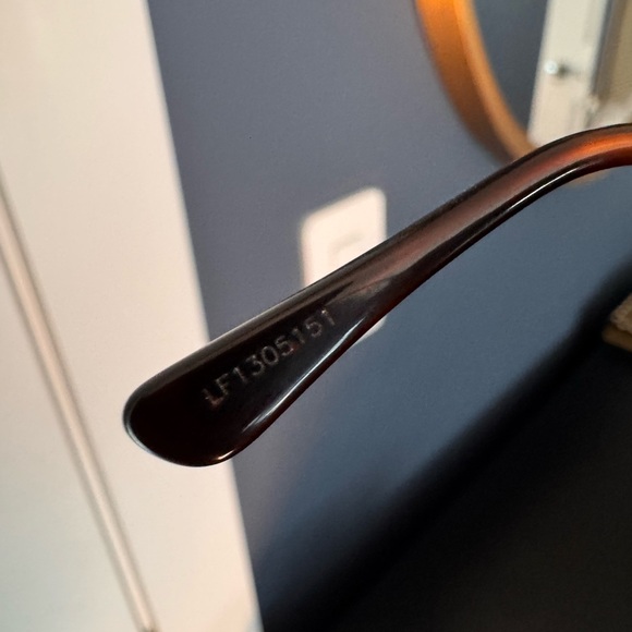 Tom Ford Gold Frame Sunglasses with Brown Lenses - Picture 9 of 10